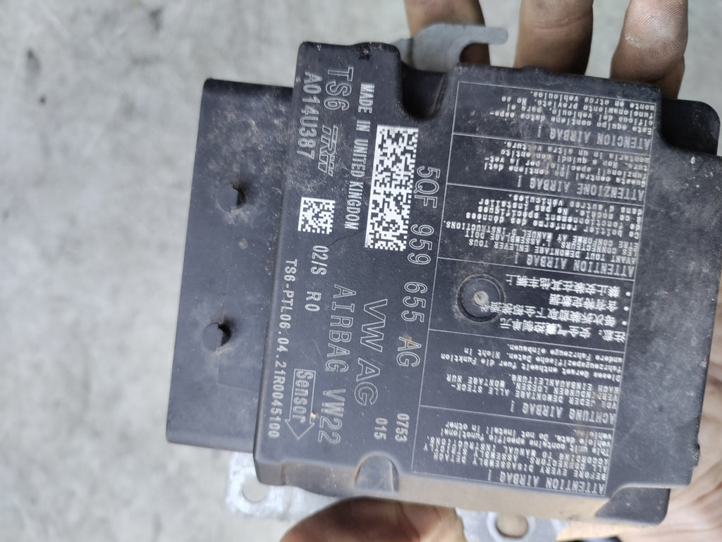 SEAT IBIZA MK5 2020 AIRBAG ECU CONTROL MODULE UNIT 5QF959655