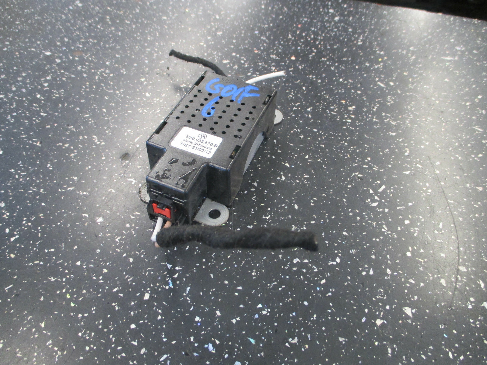 VW VOLKSWAGEN GOLF MK6 2012 RADIO AERIAL CONTROL MODULE 5M0035570B