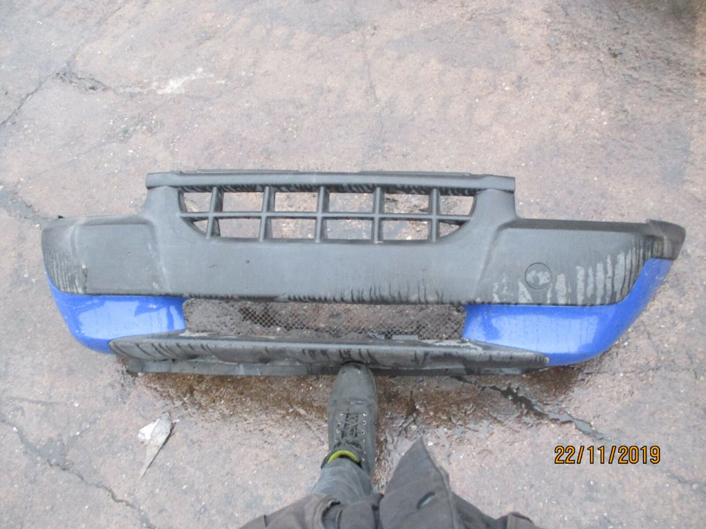 FIAT DOBLO MK1 PRE FACELIFT FRONT BUMPER BLUE