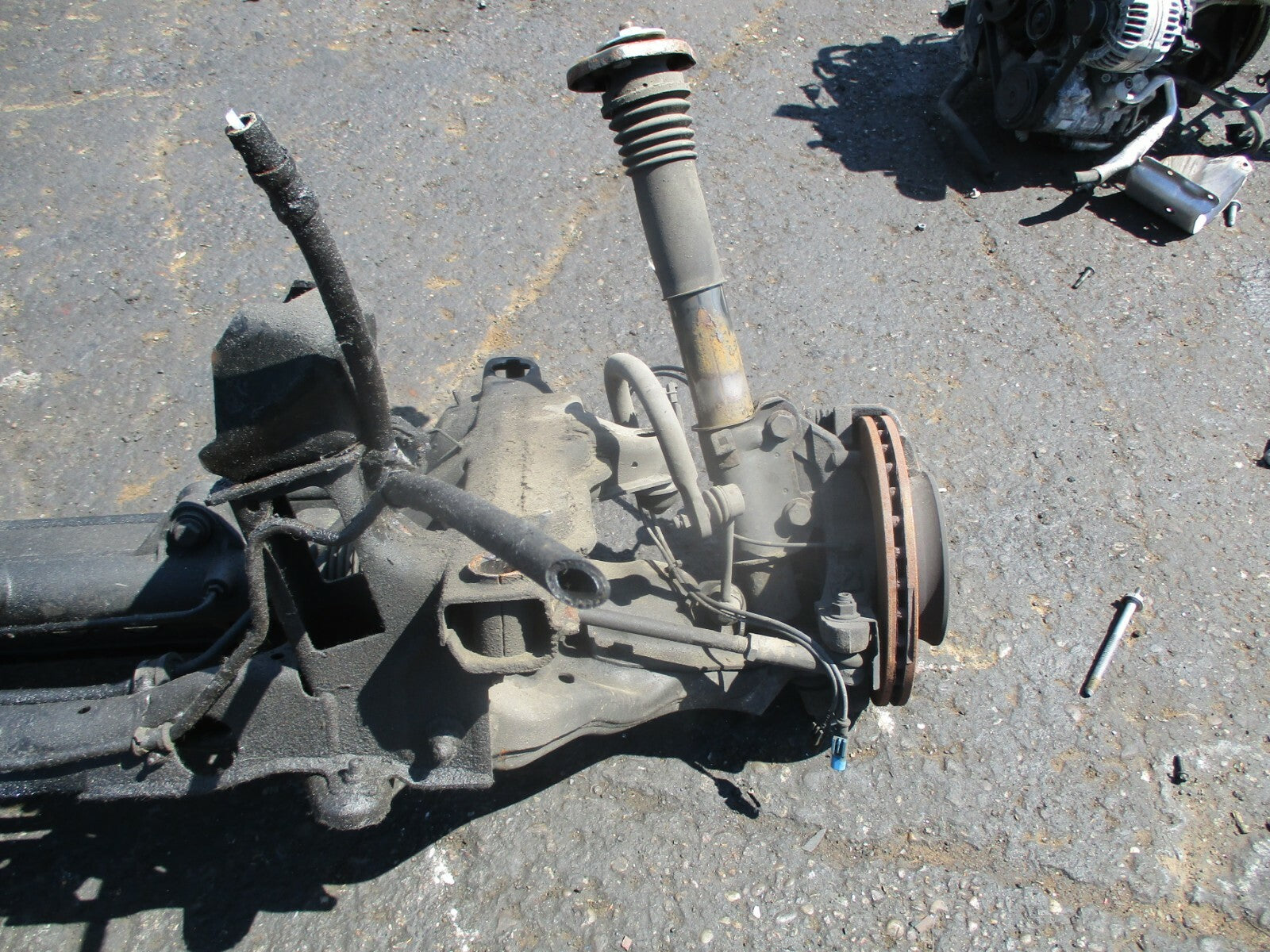 MERCEDES SPRINTER W906 MK2 2014 SUB FRAME SUSPENSION SHOCK SPRING HUB CALIPER