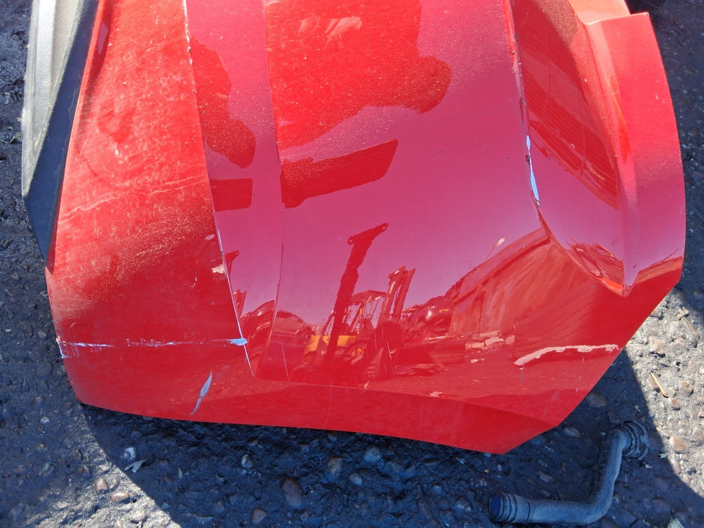 VW VOLKSWAGEN POLO 2019 MK6 REAR COMPLETE BUMPER RED