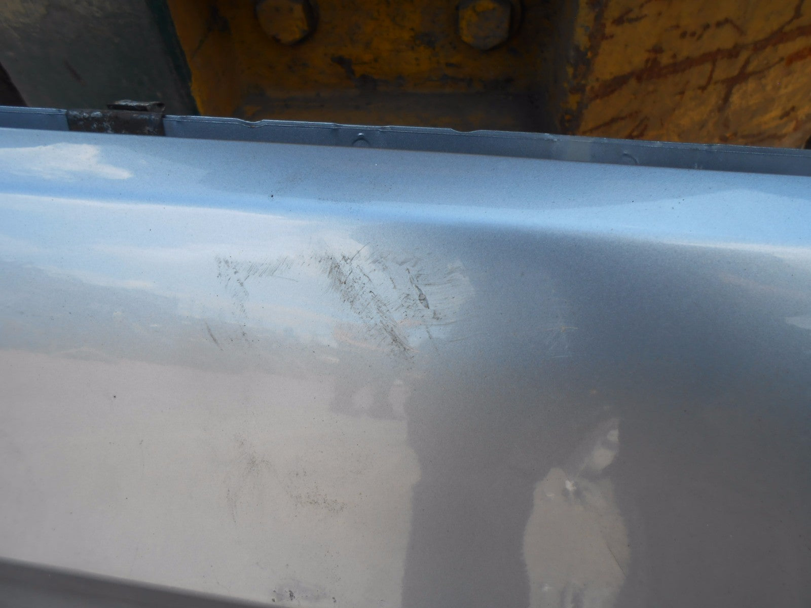 BMW 3 SERIES E90 2009 OSR DRIVER SIDE REAR BARE DOOR SHELL 896/5 BLUEWATER MET