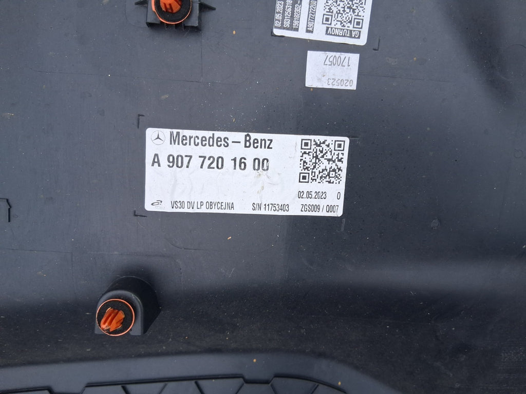 2018 MERCEDES BENZ SPRINTER W907 NSF PASSENGER SIDE DOOR CARD PANEL A9077201600