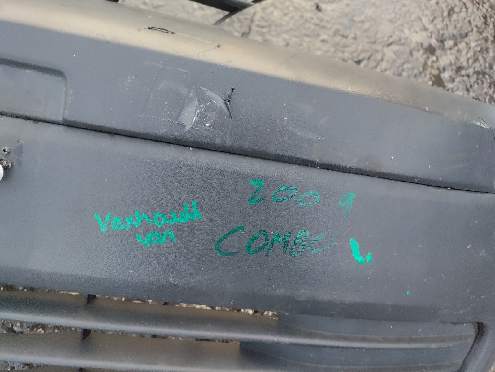 2007 VAUXHALL COMBO C FRONT BUMPER BLACK