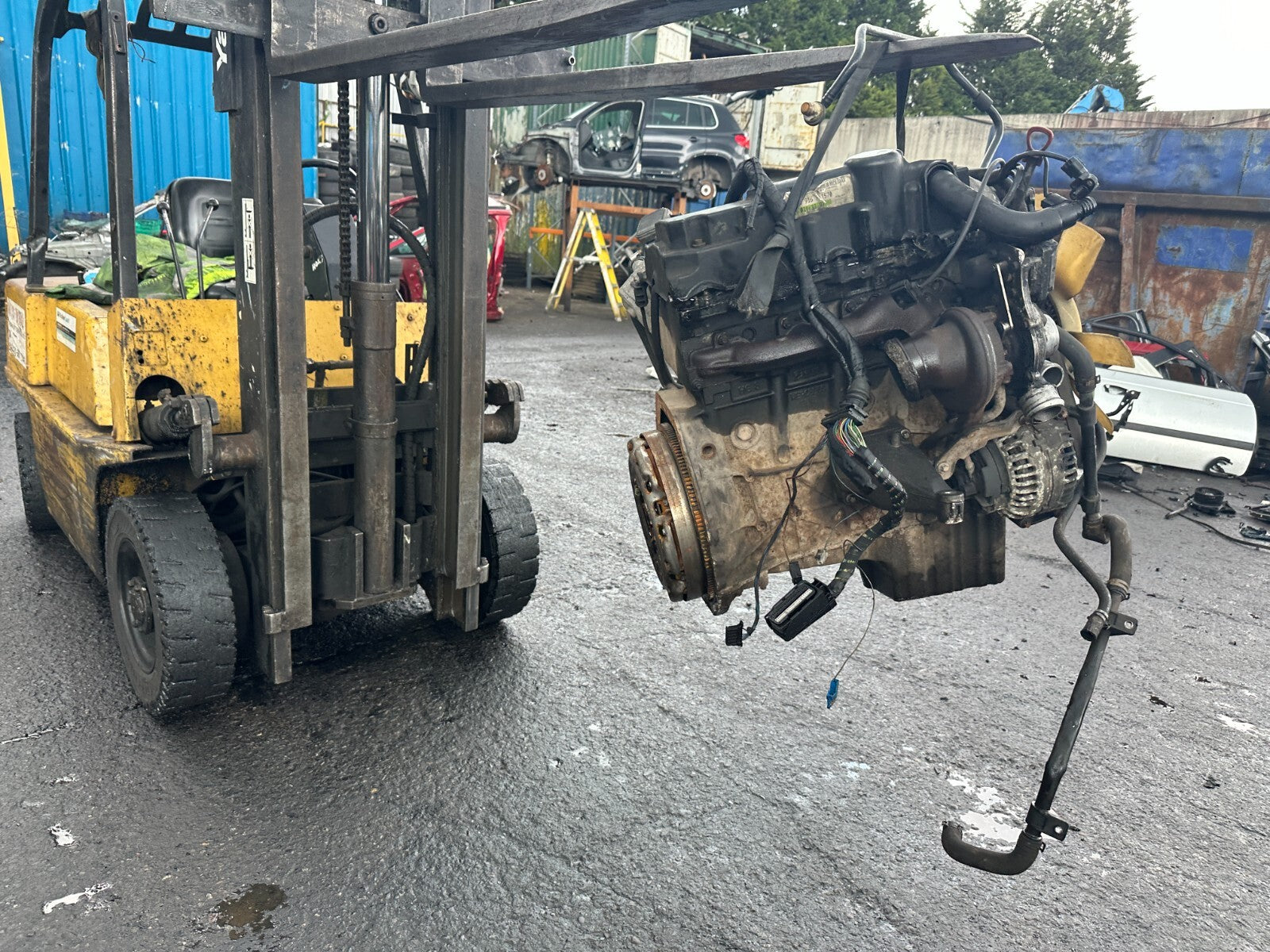 2010 MERCEDES VITO W639 2.1 DIESEL ENGINE COMPLETE OM646.980 646.980