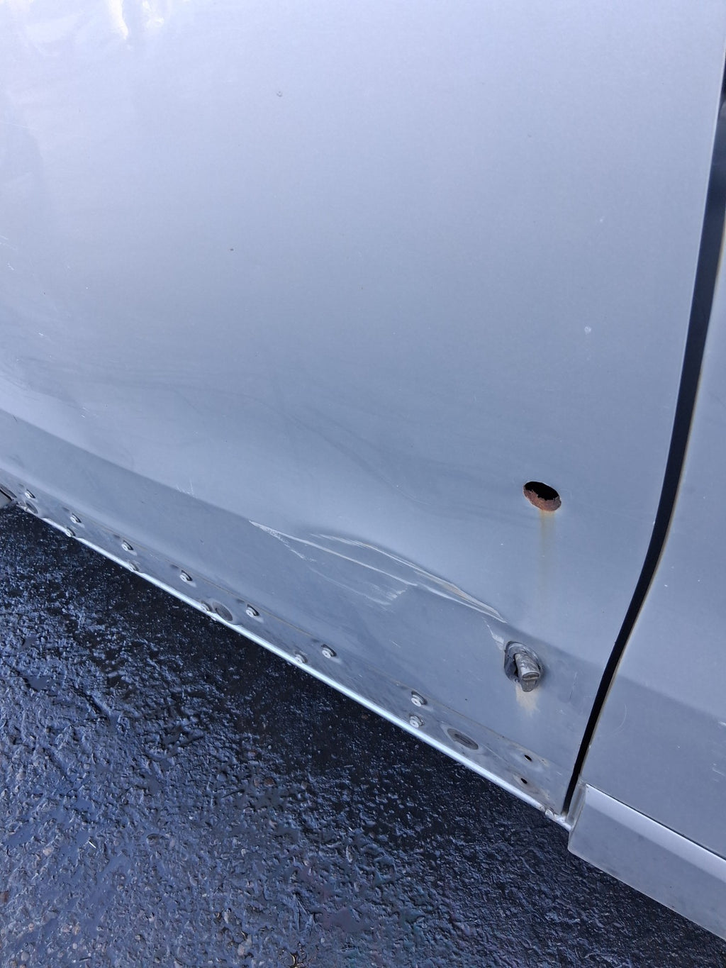 2017 VAUXHALL VIVARO MK2 NS PASSENGER SIDE COMPLETE SLIDING DOOR SILVER L193
