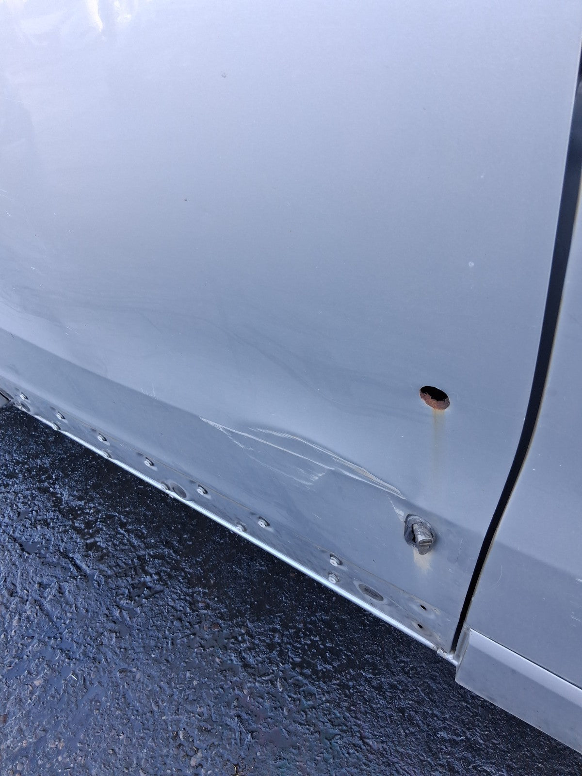 2017 VAUXHALL VIVARO MK2 NS PASSENGER SIDE COMPLETE SLIDING DOOR SILVER L193