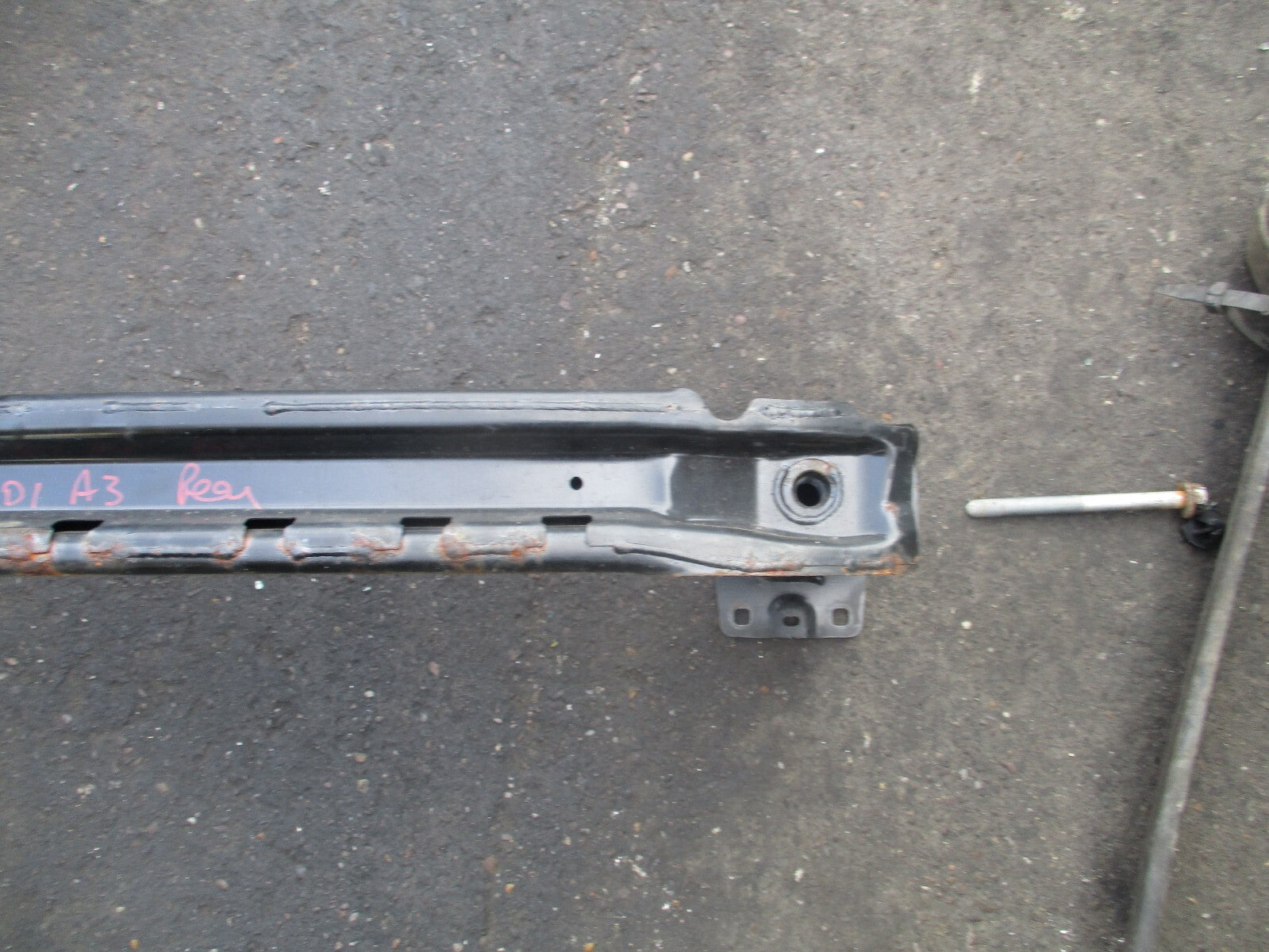 2021 AUDI A3 8Y HATCHBACK REAR BUMPER CRASH IMPACT REINFORCEMENT BAR