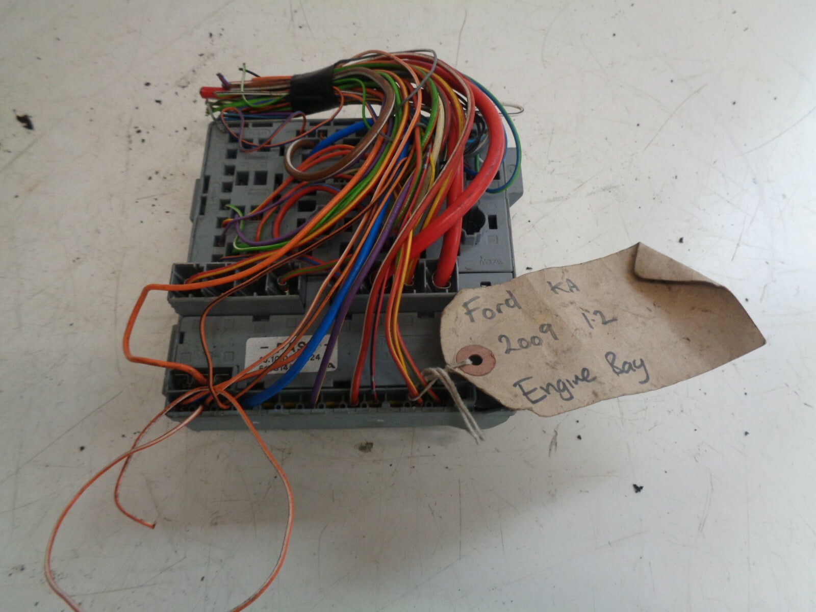 FORD KA 2009 1.2 PETROL ENGINE BAY FUSE BOX 51781452