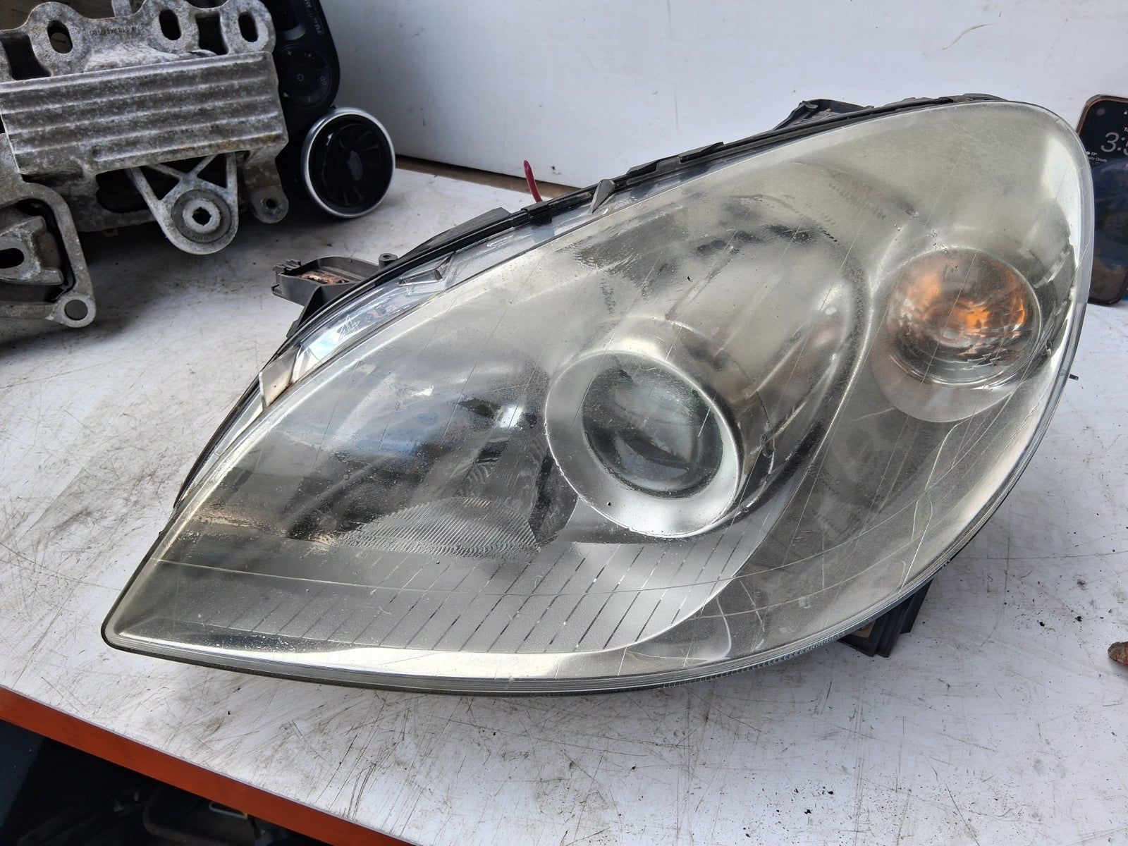 2008 MERCEDES B CLASS W245 NSF PASSENGER SIDE FRONT LEFT HEADLIGHT A1698202561