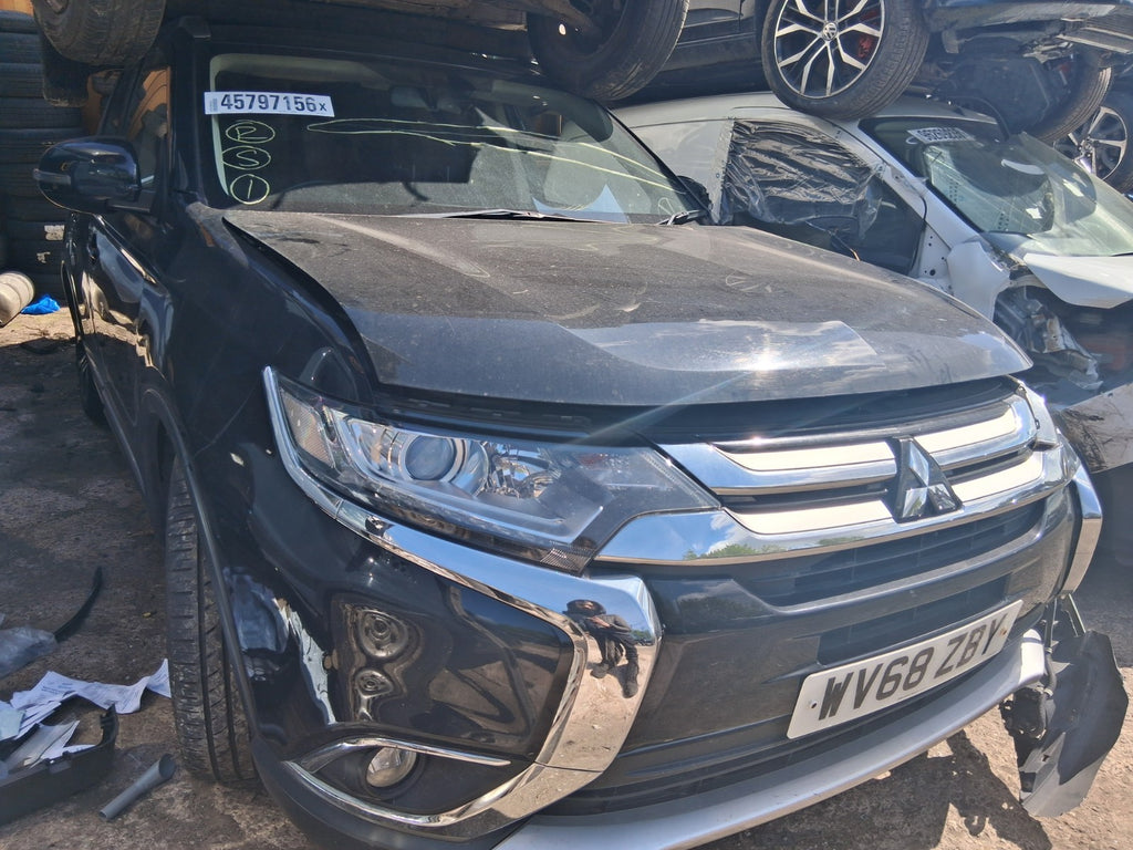 2018 MITSUBISHI OUTLANDER MK3 OSF DRIVER FRONT DOOR HANDLE AMETHYST BLACK X42
