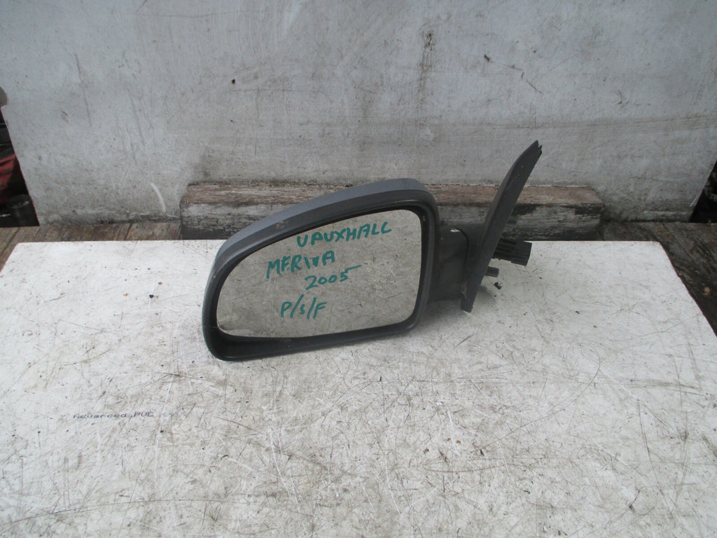 VAUXHALL MERIVA A 2005 NSF PASSENGER SIDE FRONT ELECTRIC WING MIRROR