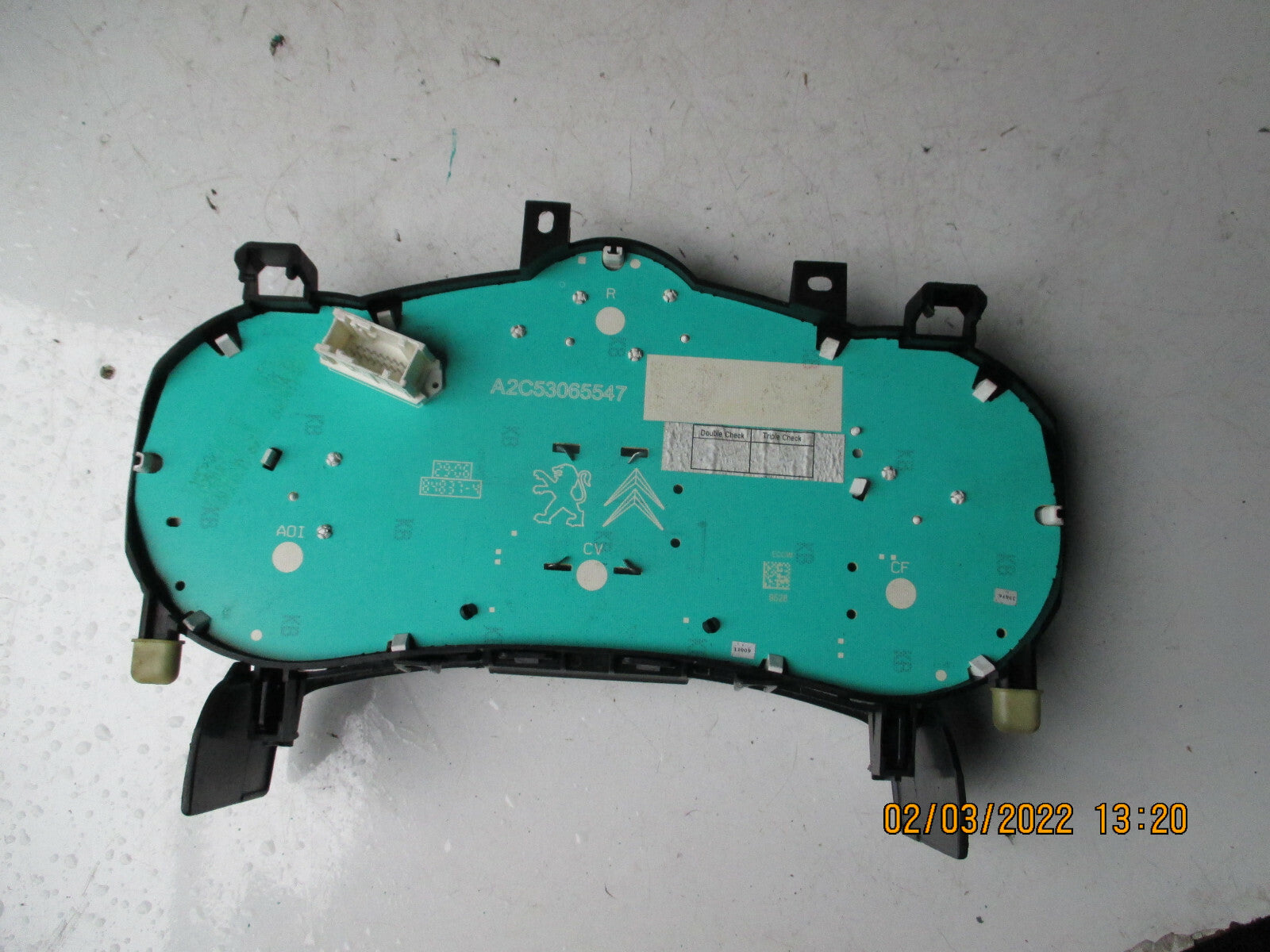 PEUGEOT 207 2006 1.4 & 1.6 CLOCKS SPEEDO INSTRUMENT CLUSTER 9662904180       ---