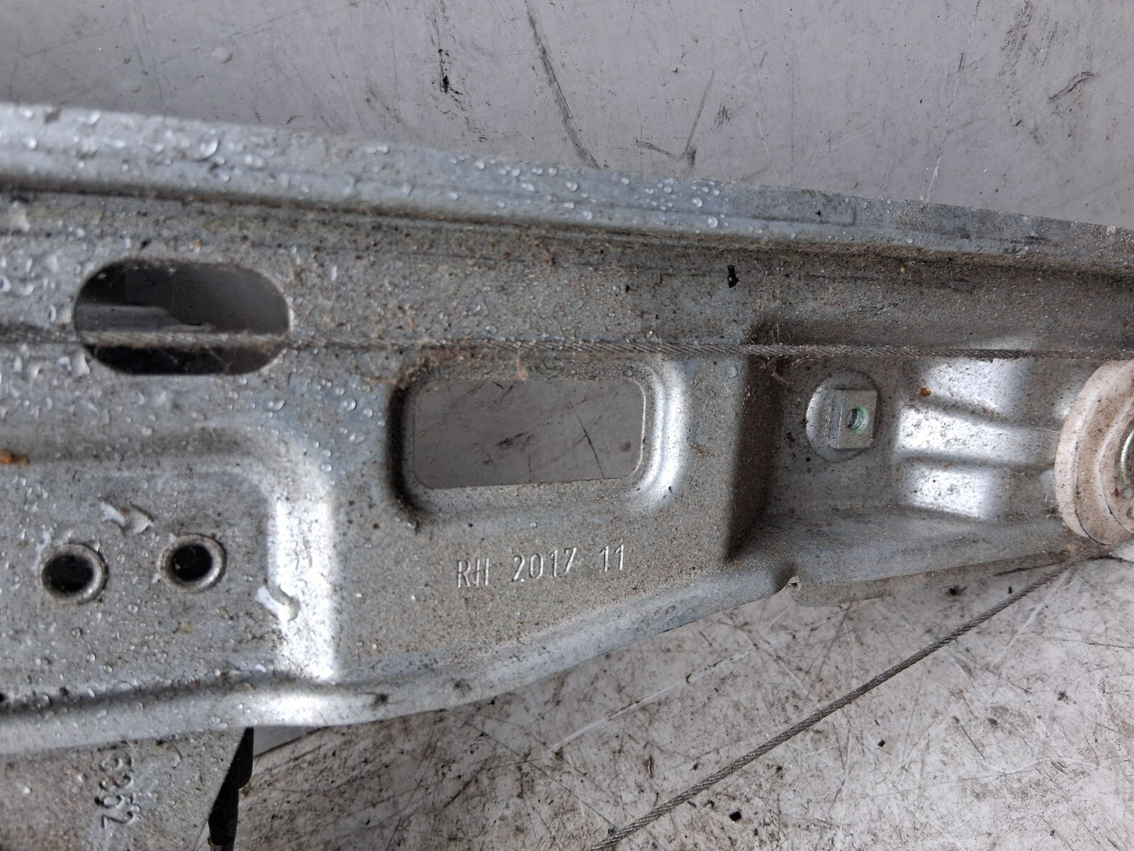 2017 ZAFIRA C TOURER OSR PASSENGER SIDE REAR WINDOW MOTOR & REGULATOR 13260142