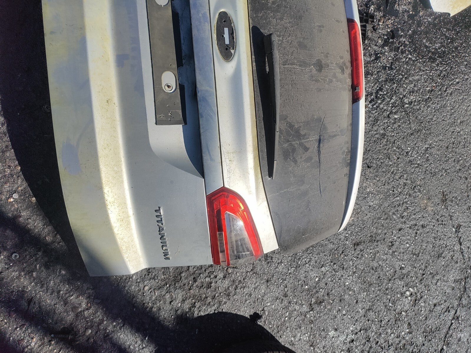 2011 FORD S MAX FACELIFT MK1 TAILGATE BOOTLID SILVER