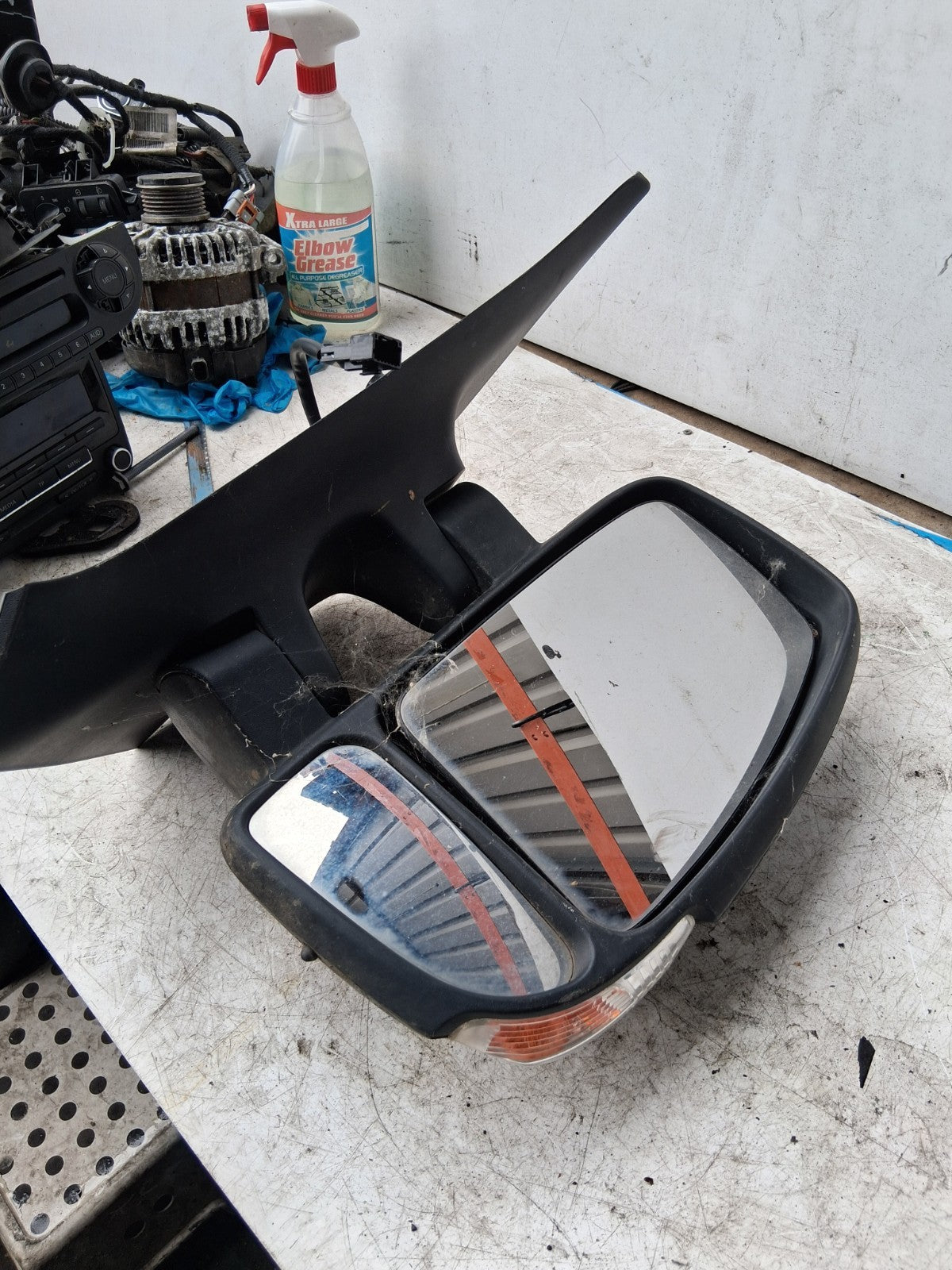 2024 RENAULT MASTER MK3 OSF DRIVER SIDE FRONT WING MIRROR BLACK