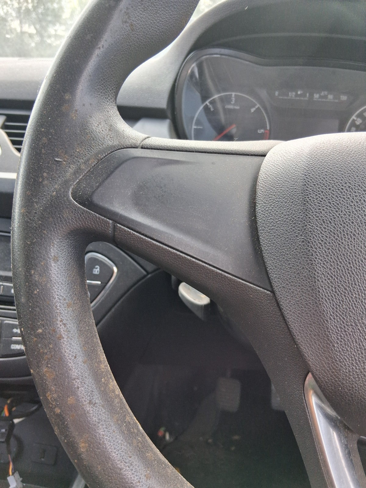 2017 VAUXHALL CORSA E 3 DOOR MULTIFUNCTIONAL STEERING WHEEL WITHOUT AIRBAG