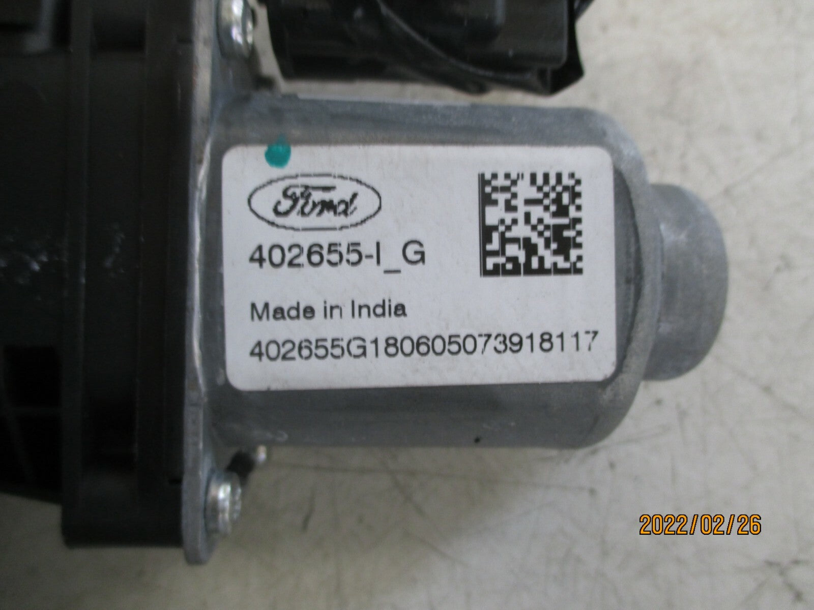 FORD KA+ MK3 2014-2020 OSF FRONT DRIVER SIDE WINDOW MOTOR REGULATOR 402655