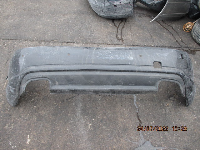 MERCEDES BENZ SLK 2013 COUPE REAR COMPLETE BUMPER BLACK A1728851525