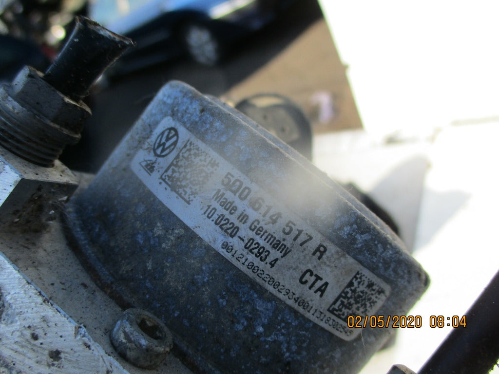 VW VOLKSWAGEN AUDI GOLF MK7 A3 8V ABS PUMP MODULE 5Q0907379S 5Q0614517R