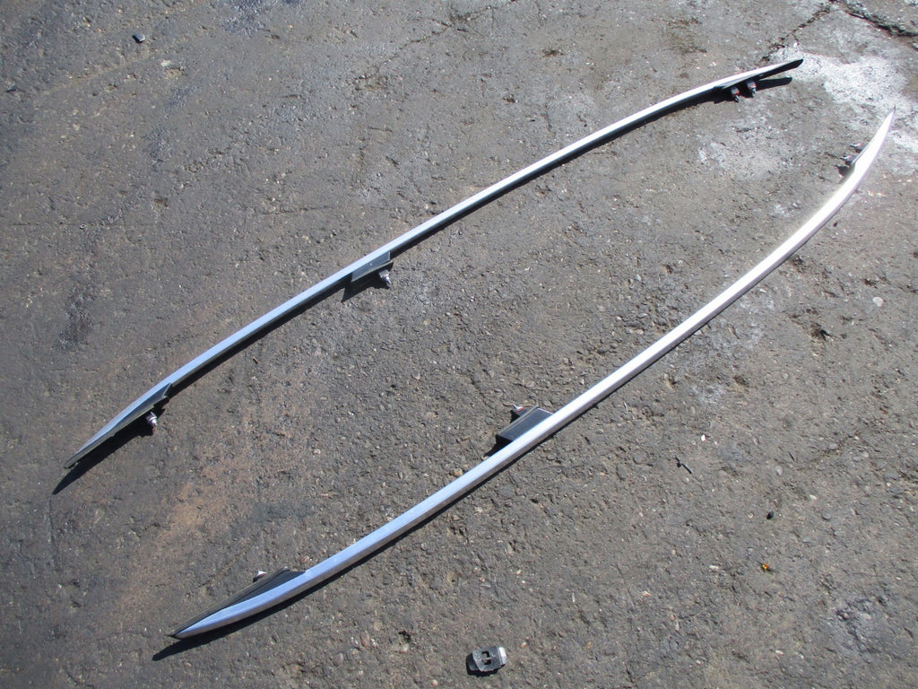 MERCEDES C CLASS S204 2013 ESTATE 2 CHROME ROOF BARS RAILS 2048900393 2048900493