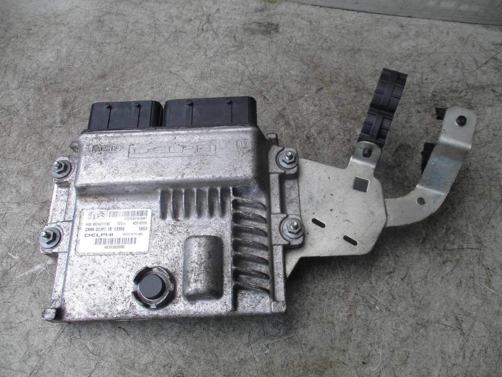 2023 VAUXHALL MOVANO C 2.2 DIESEL ECU ENGINE CONTROL MODULE 9824601180