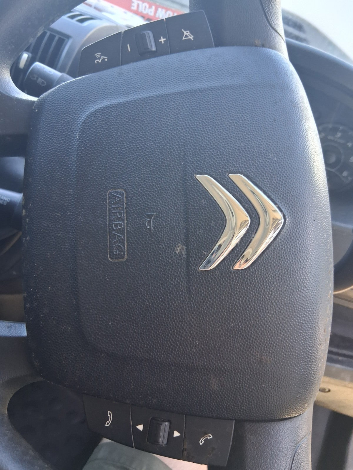 2021 CITROEN RELAY MK3 STEERING AIRBAG