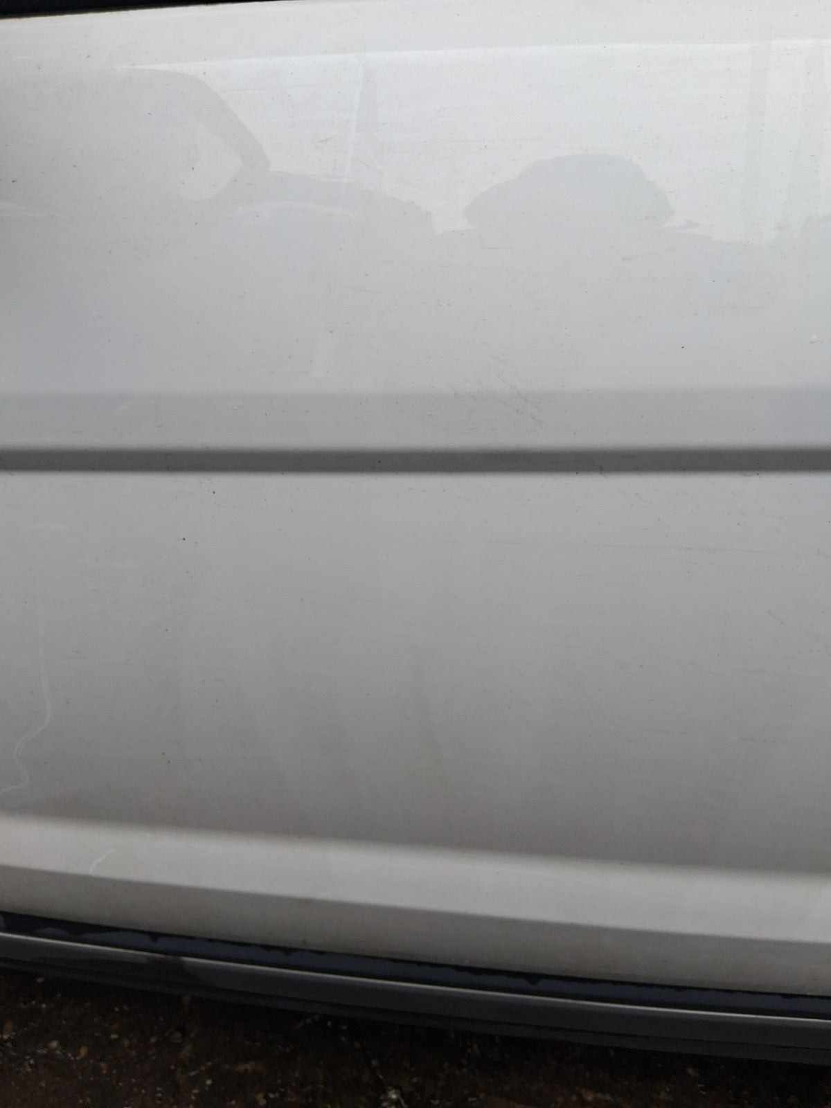 2015 RANGE ROVER EVOQUE L538 NSF PASSENGER SIDE FRONT LEFT BARE DOOR WHITE