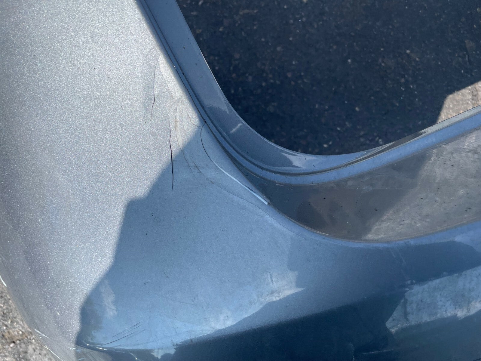 VW VOLKSWAGEN B6 PASSAT ESTATE 2007  REAR BUMPER GREY 3C9807421