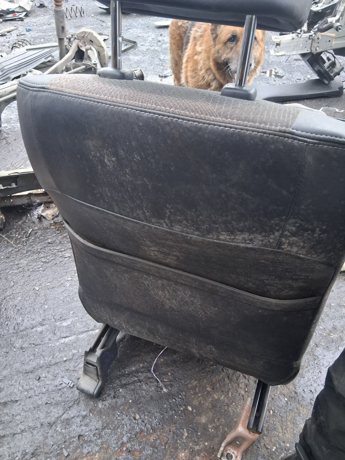 2013 TOYOTA ESTIMA MK3 NSF PASSENGER SIDE FRONT LEFT COMPLETE SEAT HALF LEATHER