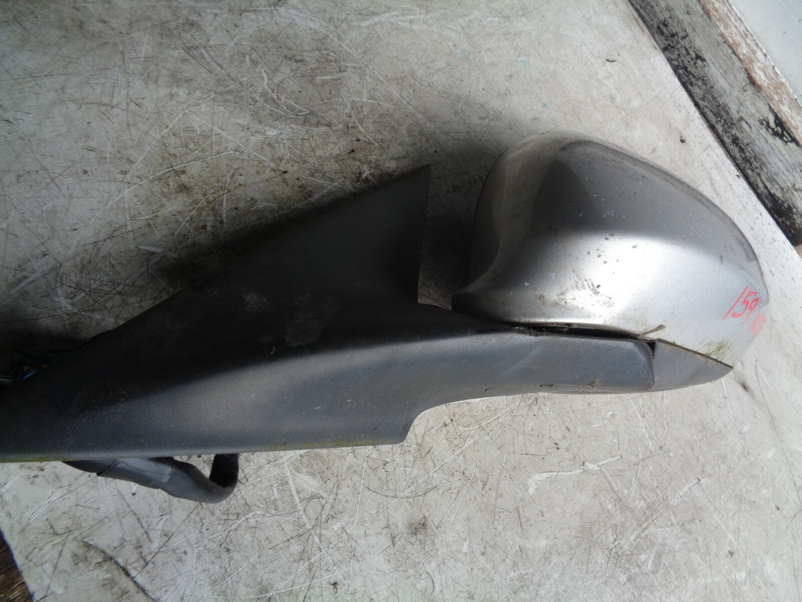 ALFA ROMEO 159 2005 PASSENGER LEFT FRONT WING MIRROR SILVER E3011016