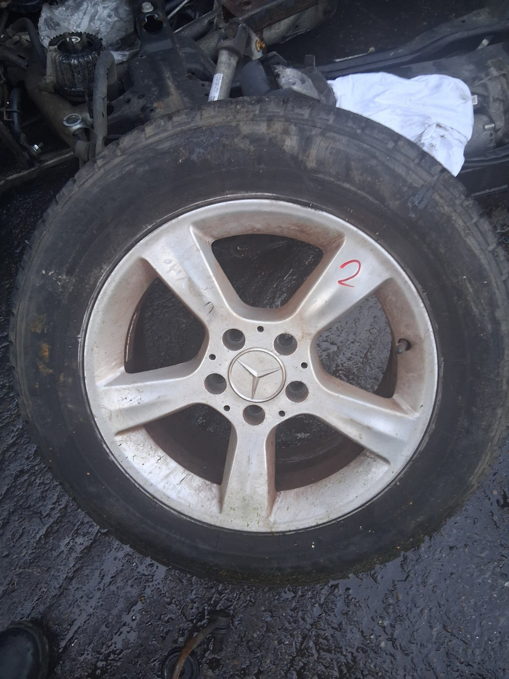 2007 MERCEDES BENZ VITO W639 16 INCH ALLOY WHEEL WITH TYRE 205/65R16