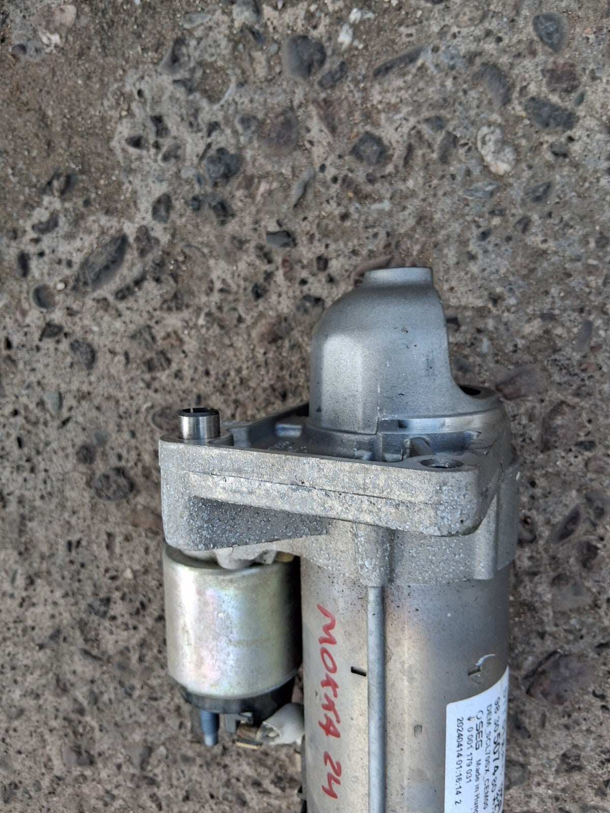 2024 VAUXHALL MOKKA B MK2 1.2 PETROL STARTER MOTOR 9830507480