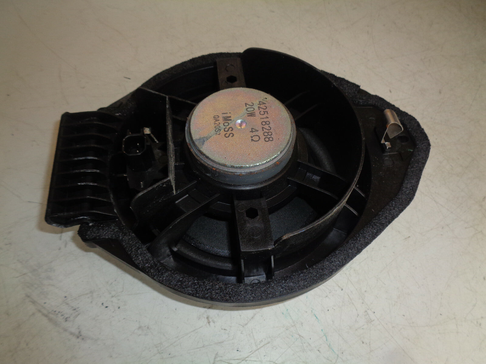 VAUXHALL VIVA 2017 NSF PASSENGER SIDE FRONT DOOR SPEAKER 42518288