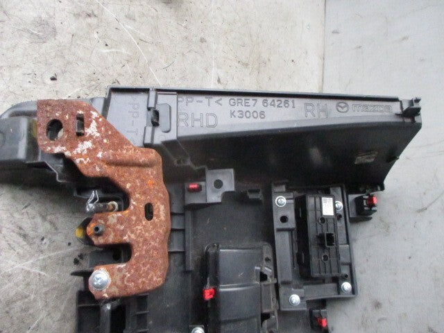 2019 MAZDA 6 MK3 LOWER DASHBOARD PANEL WITH PETROL BONNE SWITCH COVER TRIM 64261