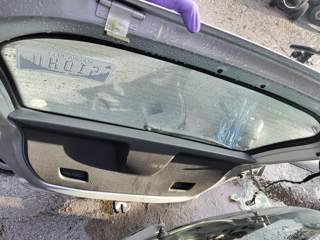VAUXHALL CORSA D 2007 3 DOOR COMPLETE TAILGATE BOOTLID SILVER