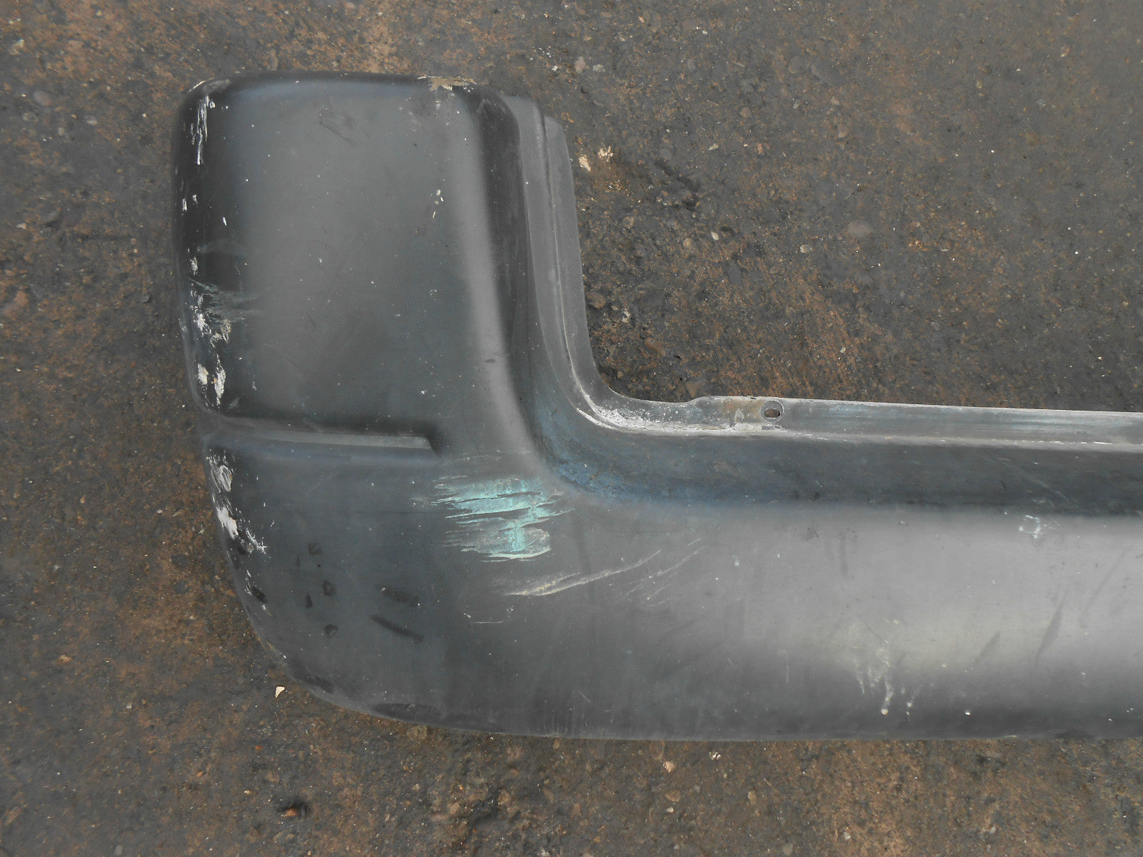 PEUGEOT PARTNER 2002 REAR BUMPER BLACK