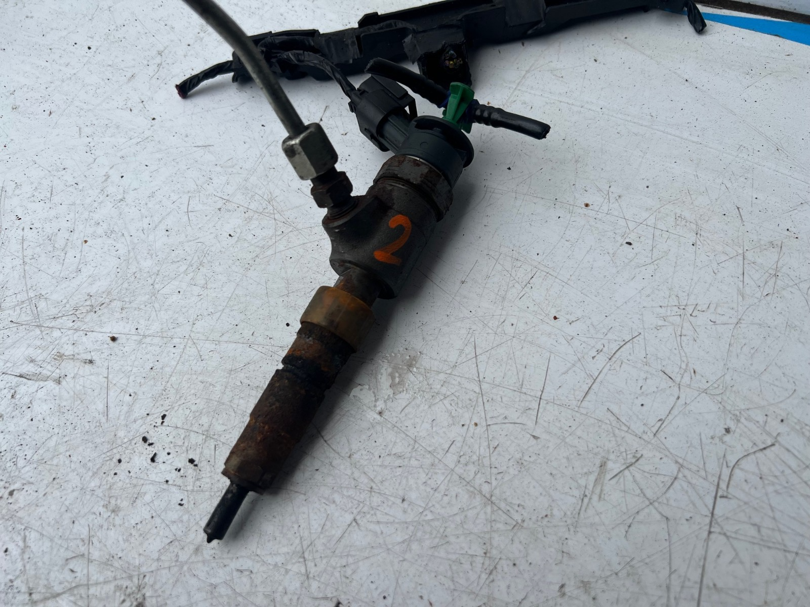 2016 FORD FIESTA MK7 1.6 TDCI DIESEL FUEL INJECTOR CV6Q9F593AA REF 2