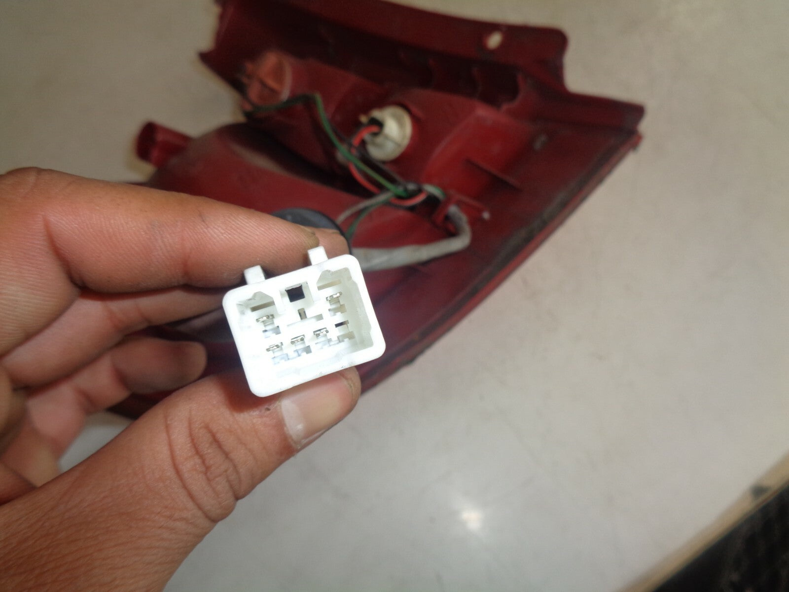 HYUNDAI GETZ 2008 OSR DRIVER SIDE REAR TAIL LIGHT TAIL LAMP 924021C5XX