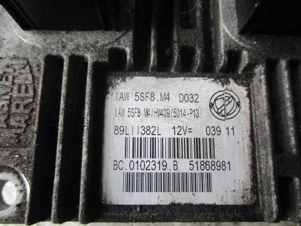 FIAT PANDA MK3 2011 1.2 ECU ENGINE CONTROL UNIT 51868981