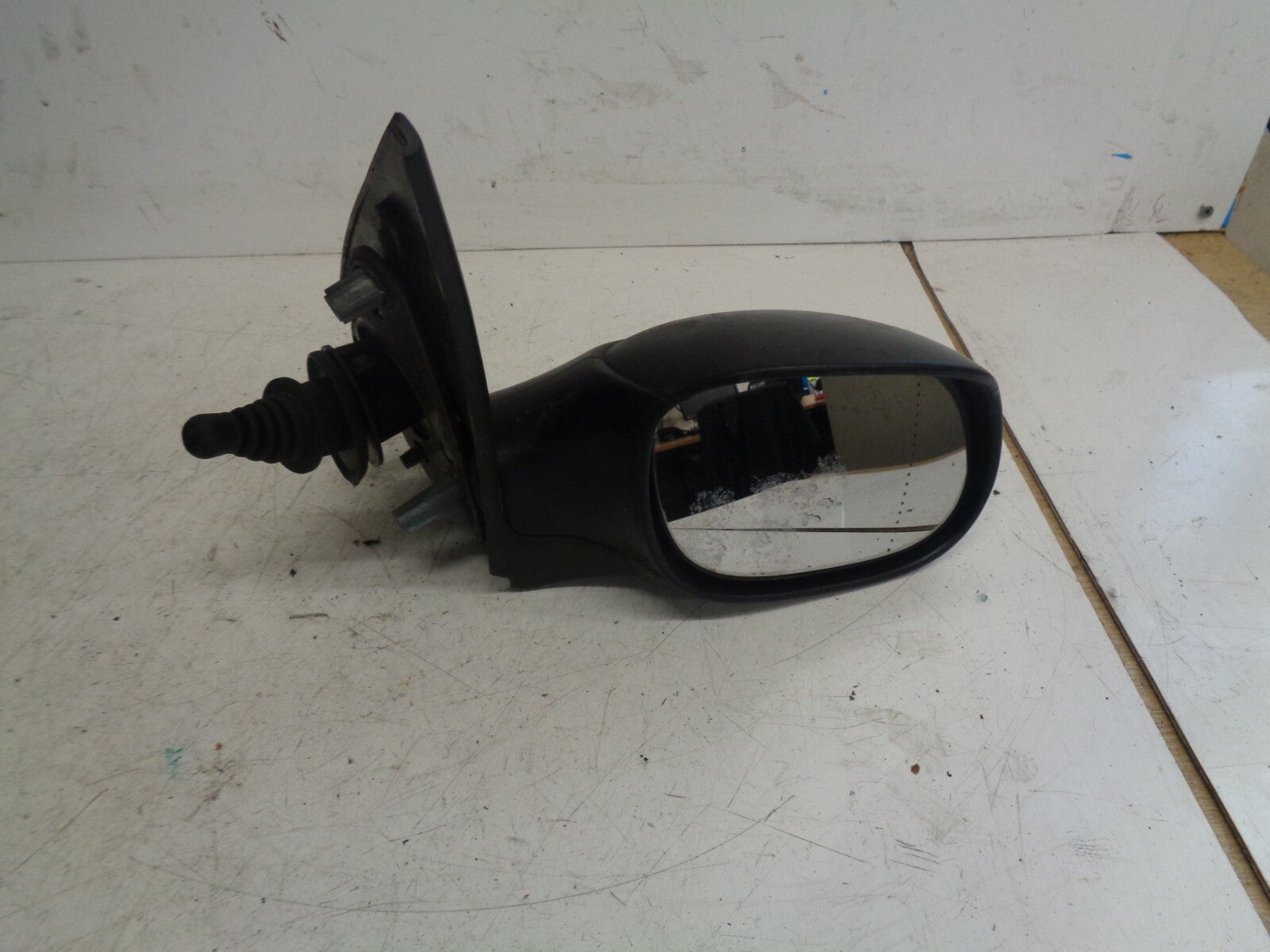 PEUGEOT 206 2001 OS DRIVER SIDE WING MIRROR BLACK