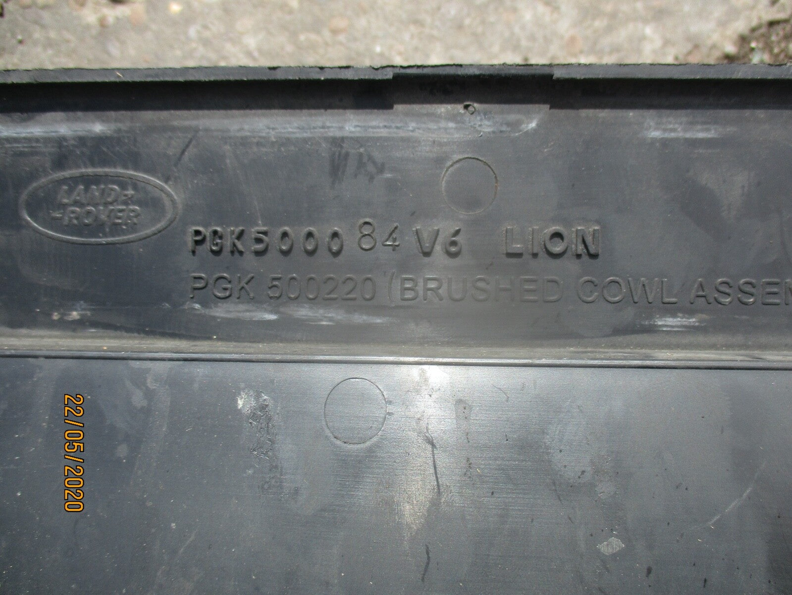 LAND ROVER RANGE ROVER SPORT L320 UPPER RADIATOR PGK500220
