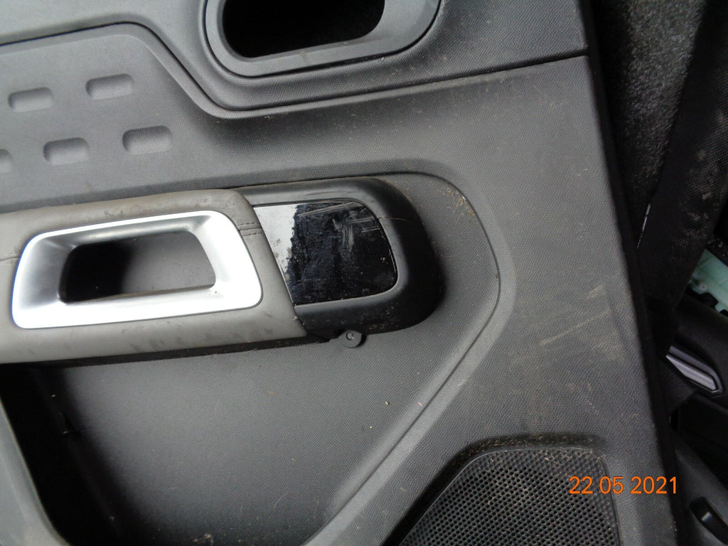 CITROEN C5 AIRCROSS 2019 NSR PASSENGER SIDE REAR DOOR DOOR CARD