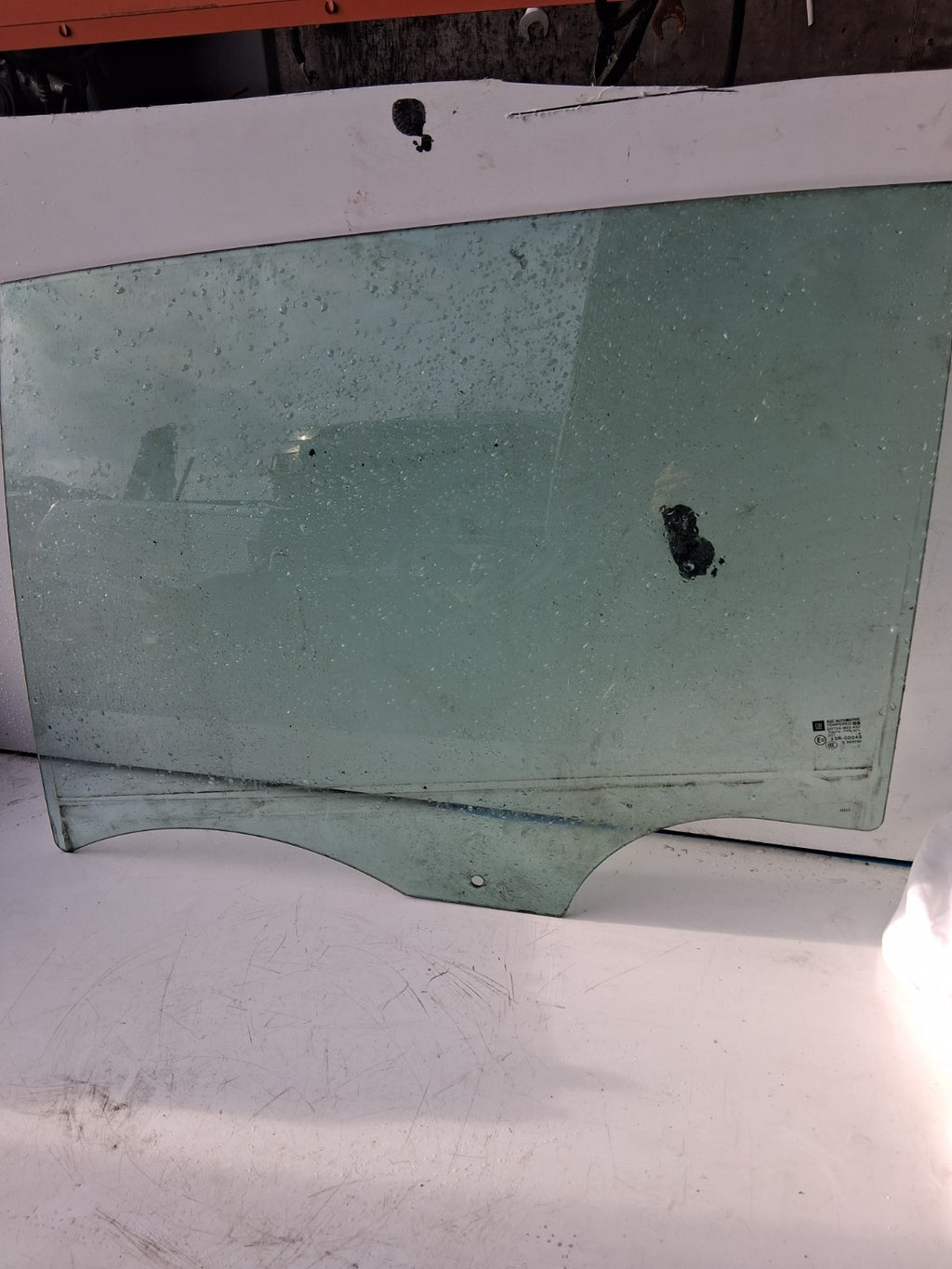 RENAULT scenic 2008 off passenger left side OSF window 43r00049