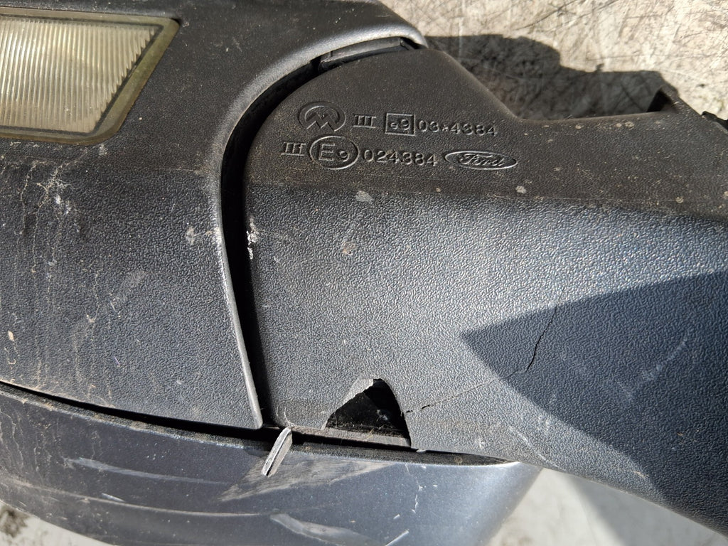 FORD MONDEO MK4 2008 NS PASSENGER SIDE LEFT WING MIRROR BLUE 024384