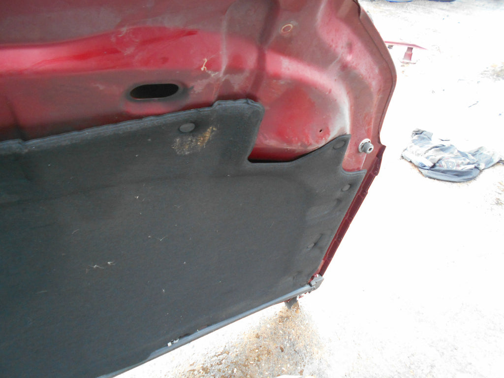 CITROEN C5 2005 BONNET KKQD ROUGE PROFOND MICA RED