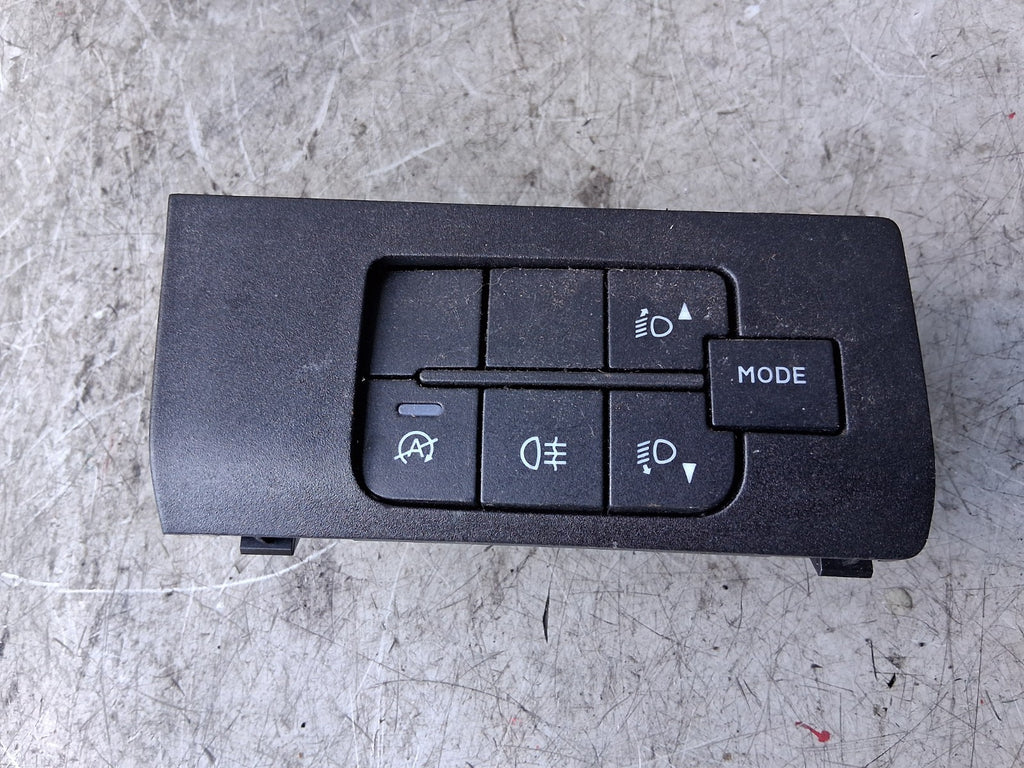 2021 PEUGEOT BOXER MK3 HEADLIGHT ADJUSTER CONTROL SWITCH 07355860760
