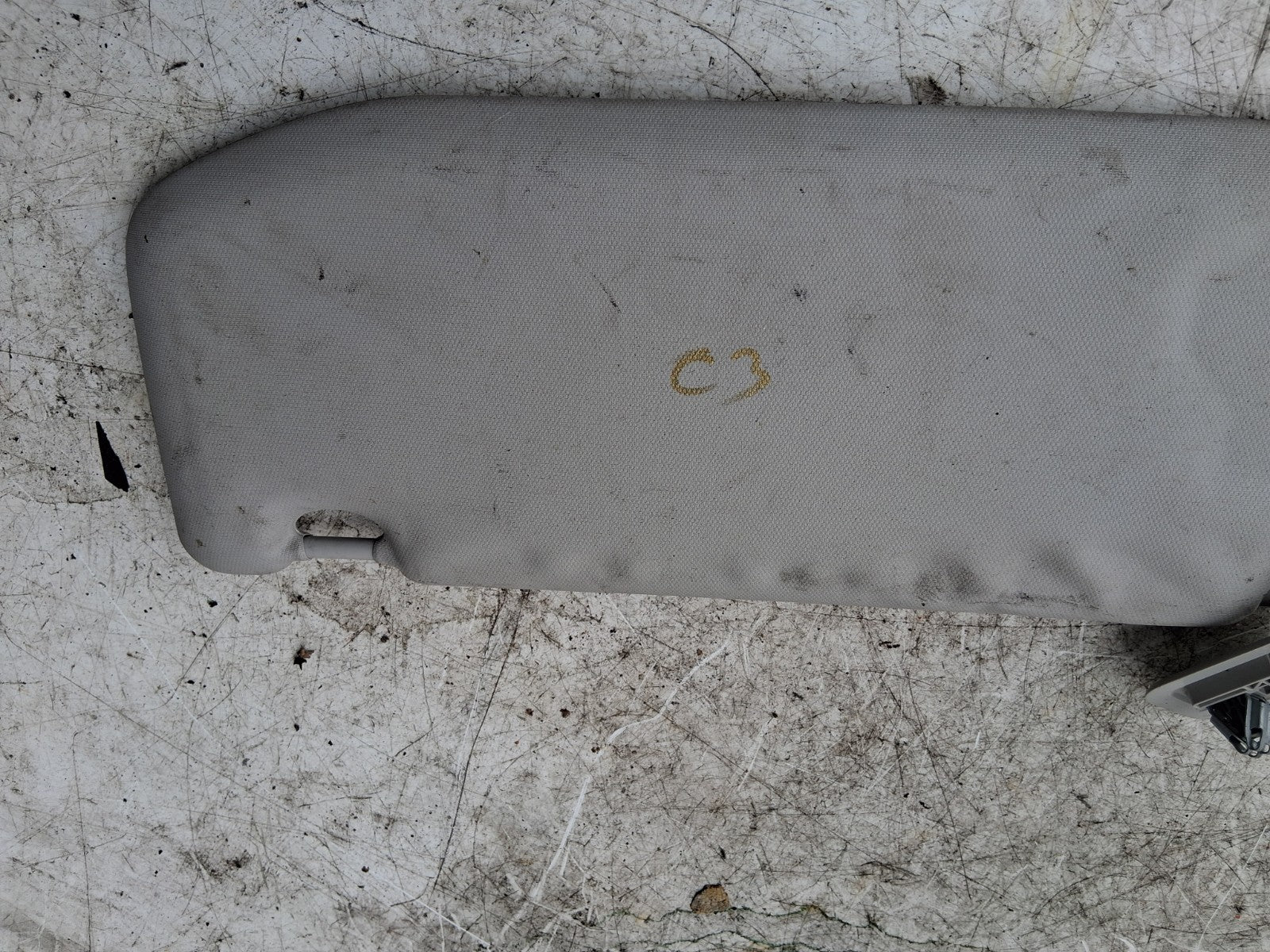 2021 CITROEN C3 MK3 OSF DRIVER SIDE FRONT RIGHT SUN VISOR SHADE