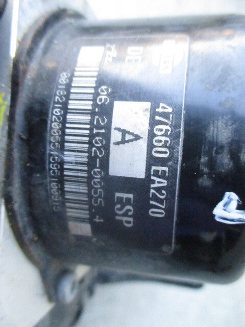 2006 NISSAN PATHFINDER R51 2.5 DIESEL ABS PUMP & CONTROL MODULE 47660EA270