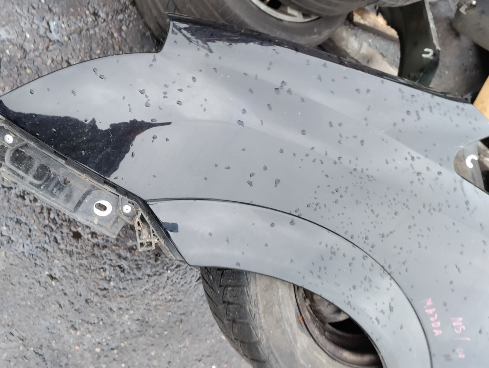 2009 VAUXHALL MERIVA A NSF PASSENGER SIDE FRONT WING PANEL BLACK